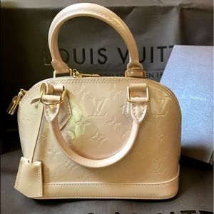 LOUIS VUITTON MONOGRAM VERNIS BB HANDBAG 👜